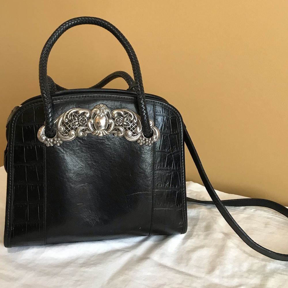 Brighton black leather purse